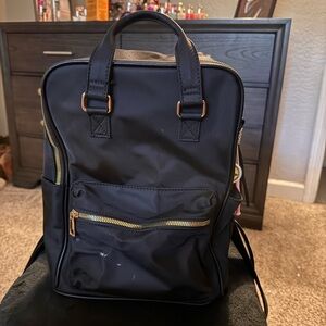 Stylish Black Backpack